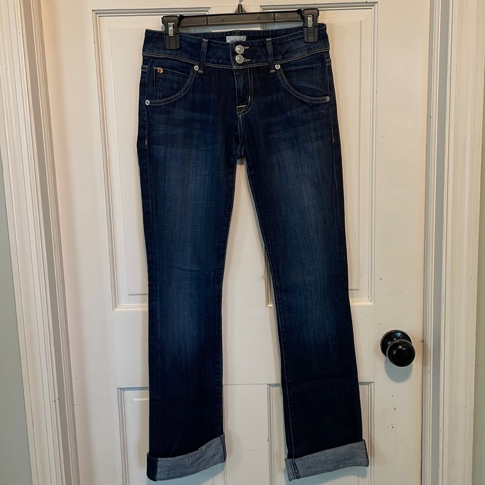 Hudson‎ dark blue jeans size 26